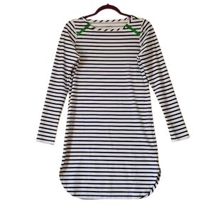 New Women's Cabana Life Striped Swimsuit Coverup Dress Beach Size Small NWOT